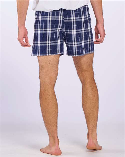 Men's Double Brushed Flannel Boxers - BM6701 7
