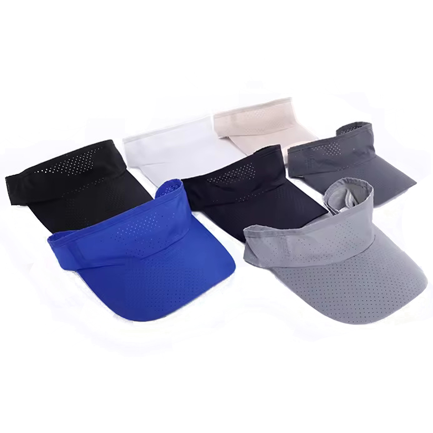 Adjustable Quick Dry Polyester Visor Cap 7