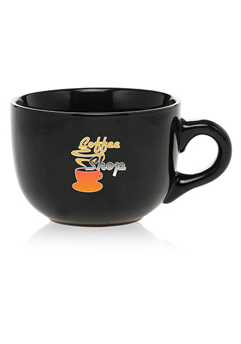18 oz. Ceramic Cappuccino Mugs 1