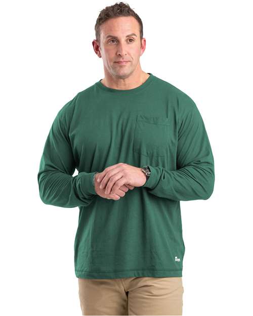 Men's Performance Long Sleeve Pocket T-Shirt - BSM39 10