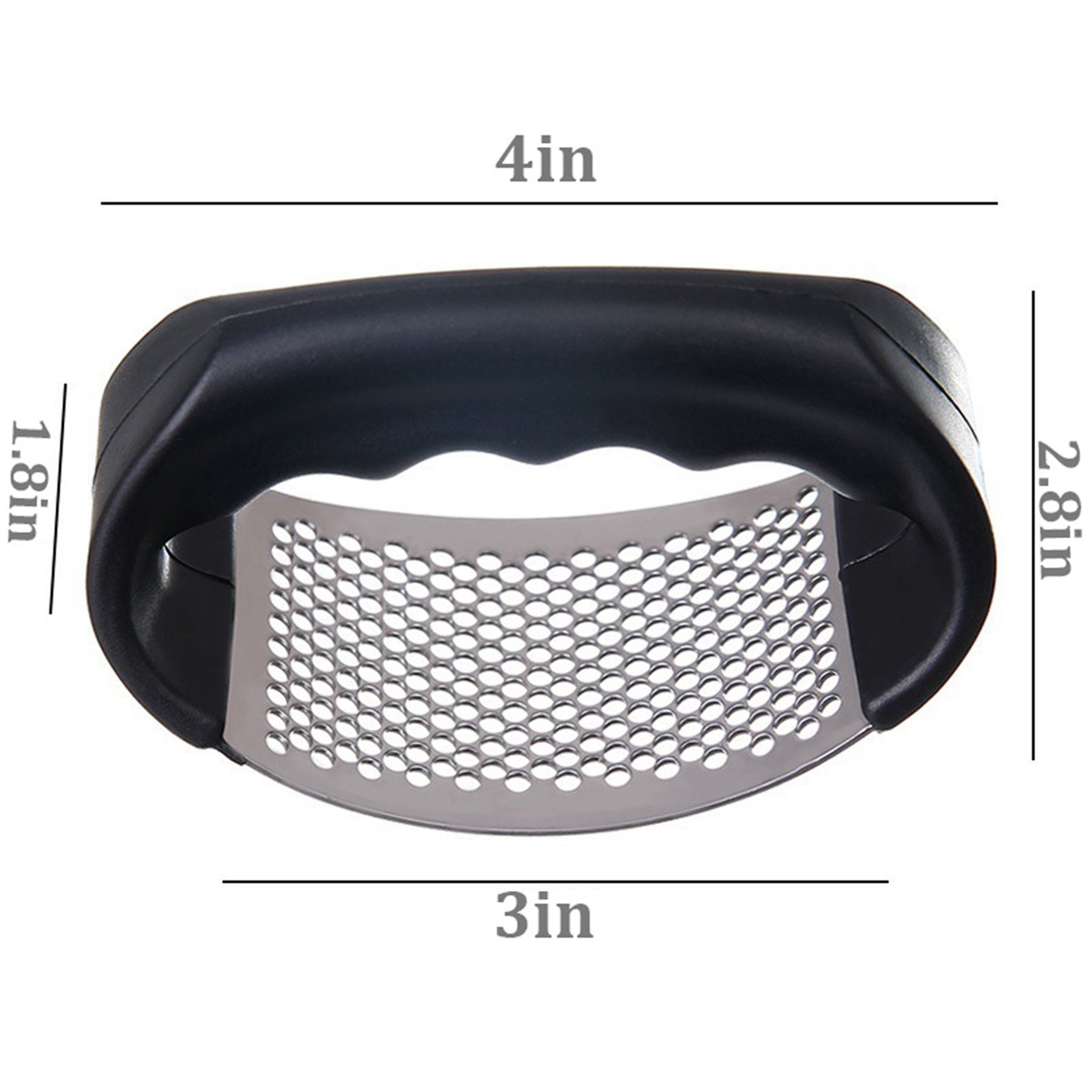 Garlic Press Rocker Heavy Duty Stainless Steel 1