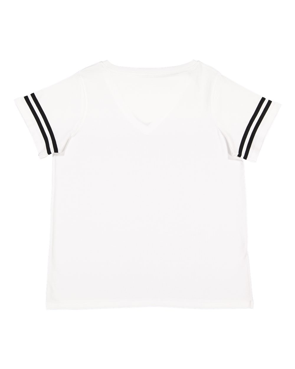 Women's Curvy Collection Vintage Football Tee - 3837 4