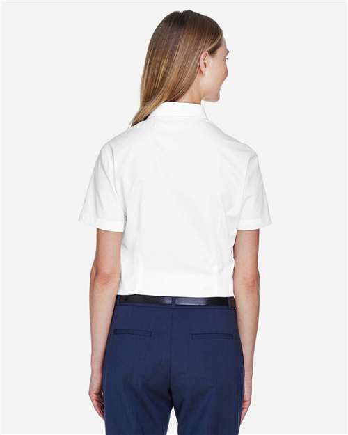 Women's Optimum Short Sleeve Twill Shirt - 78194 16