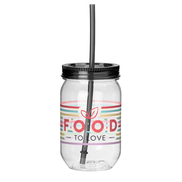 Fiesta Mason Jar Tumbler - 22 Oz. 6