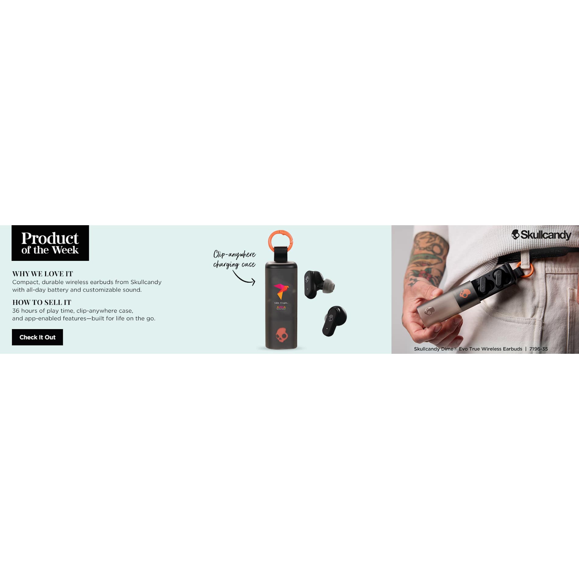 Skullcandy Dime Evo True Wireless Earbuds 110