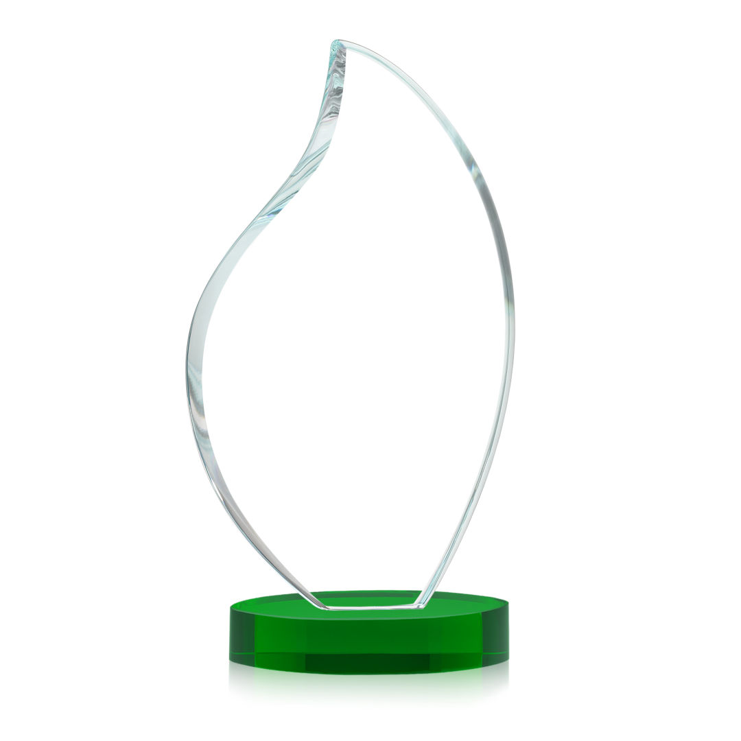 Odessy Flame Award on Alberton Base - Green 5