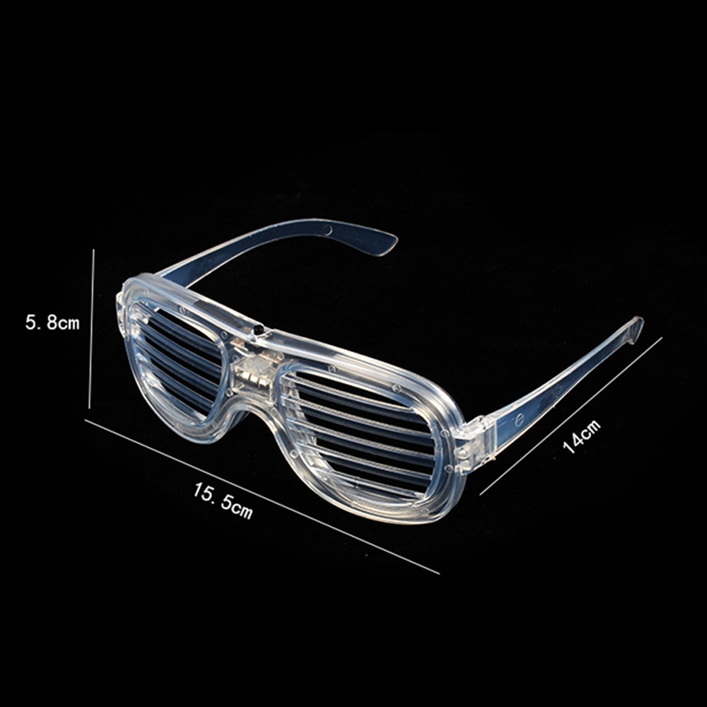 LED Louver Luminous Glasses 5