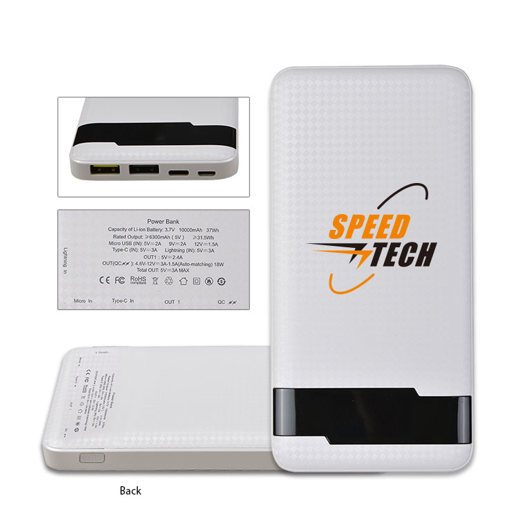 High Speed 10,000mAh Slim Power Bank w/ LCD display 6