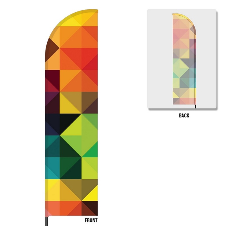 Flex Banner™ Flag Only, Single-Sided 17' Advetising Feather Flag 2