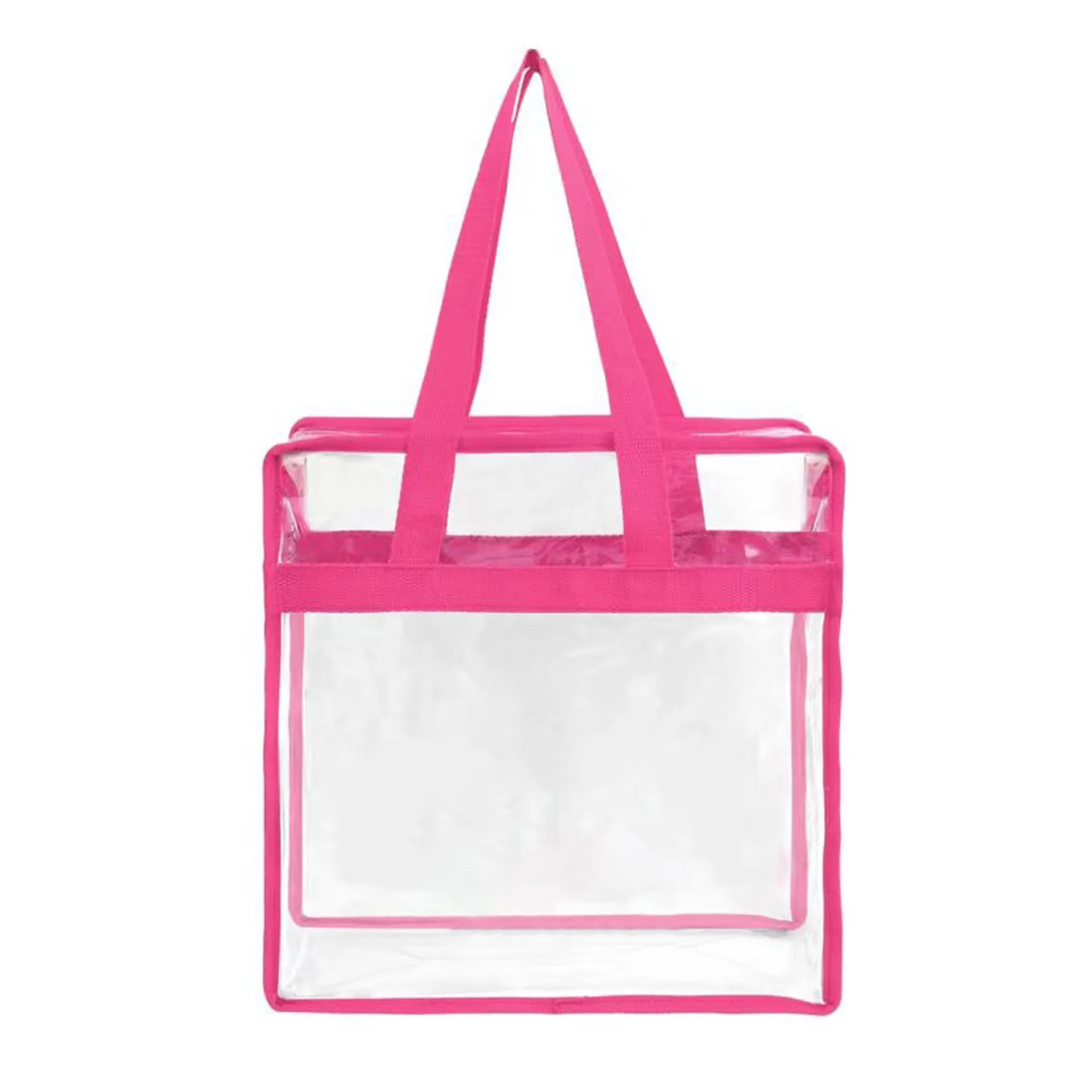 Clear Tote Bag With Zipper 9