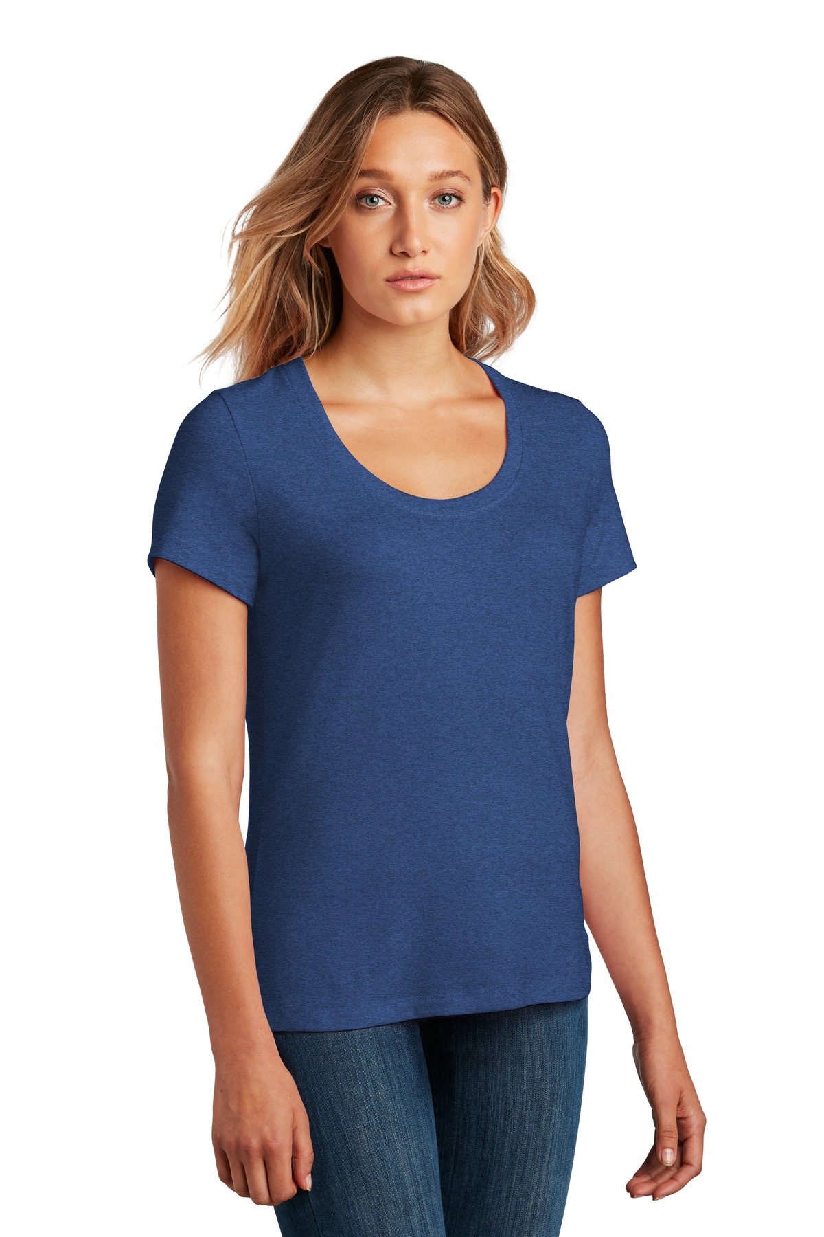 District Women's Flex Scoop Neck Tee DT7501 57