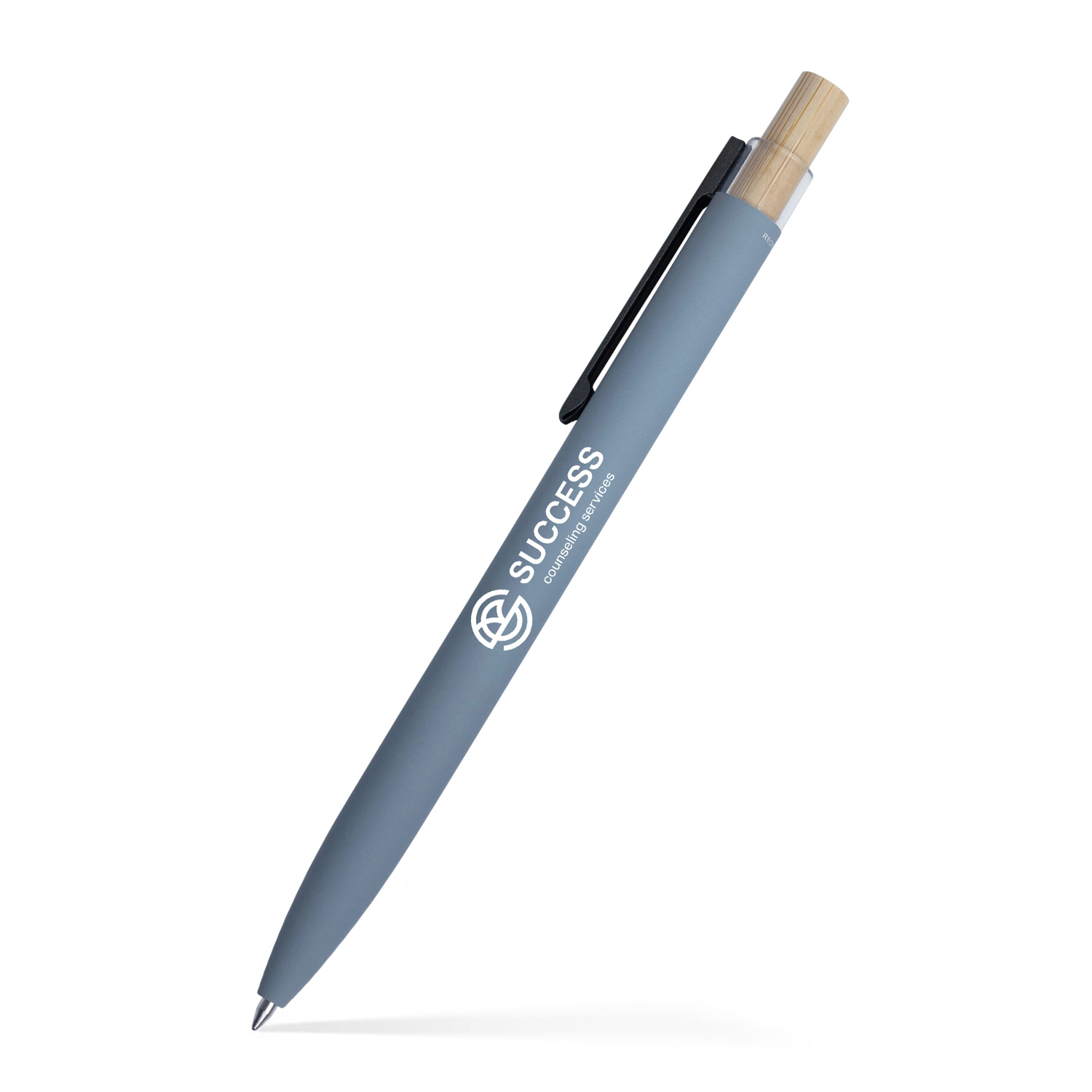 Bali Satin Soft Touch Gel Click Pen (Recycled Aluminum) 2