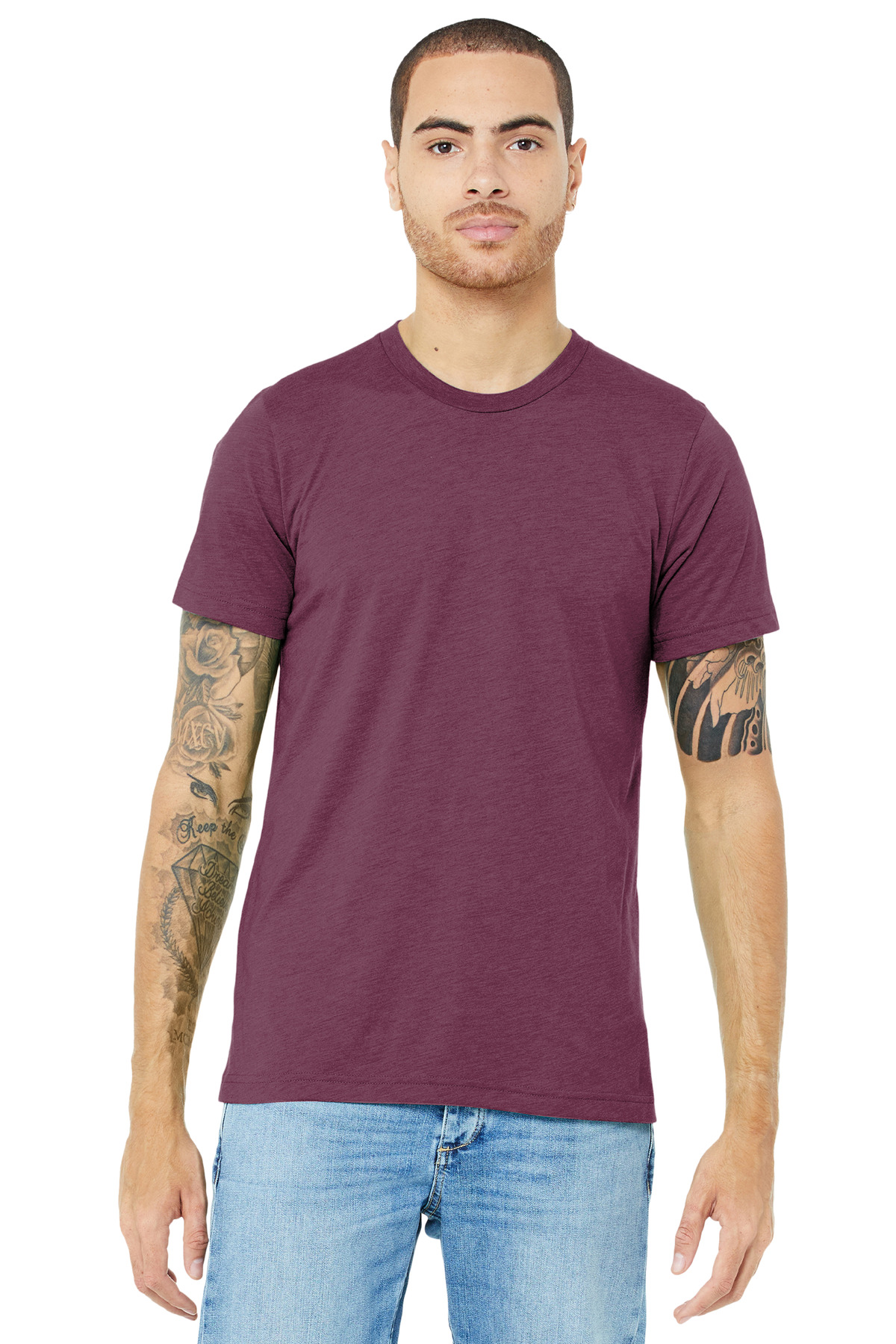 BELLA+CANVAS Unisex Triblend Short Sleeve Tee. BC3413 372