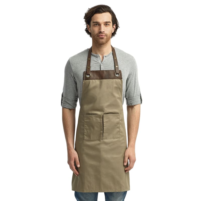 Artisan Collection By Reprime Espresso Bib Apron 14
