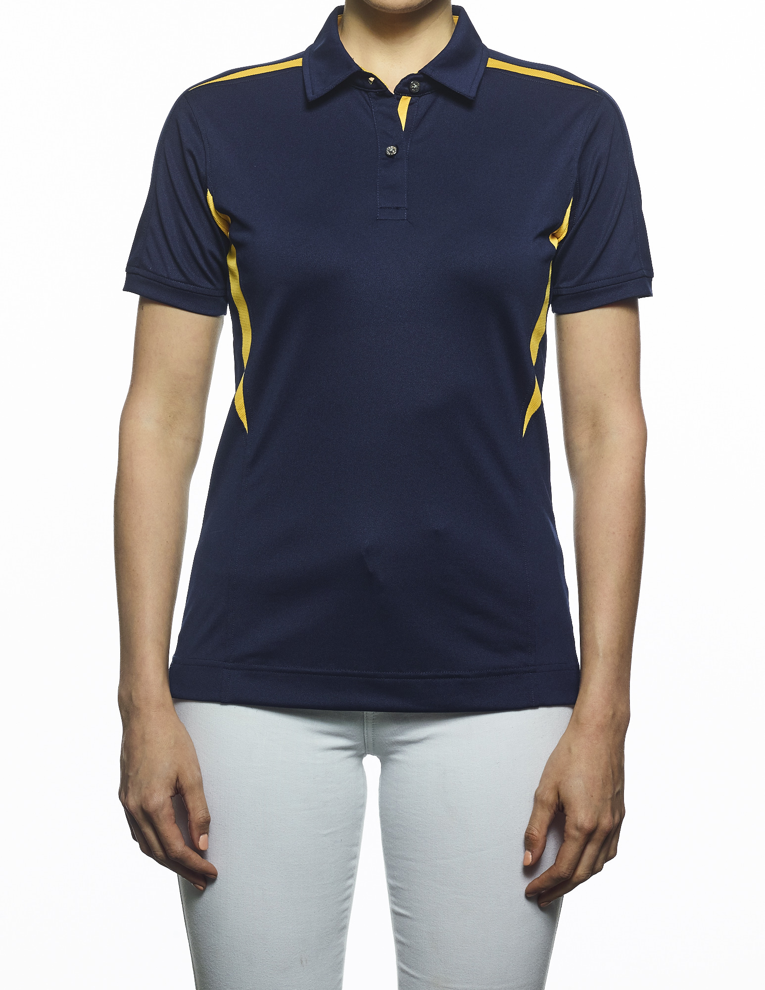 Ladies Caliber Color Block Polo Shirt 9