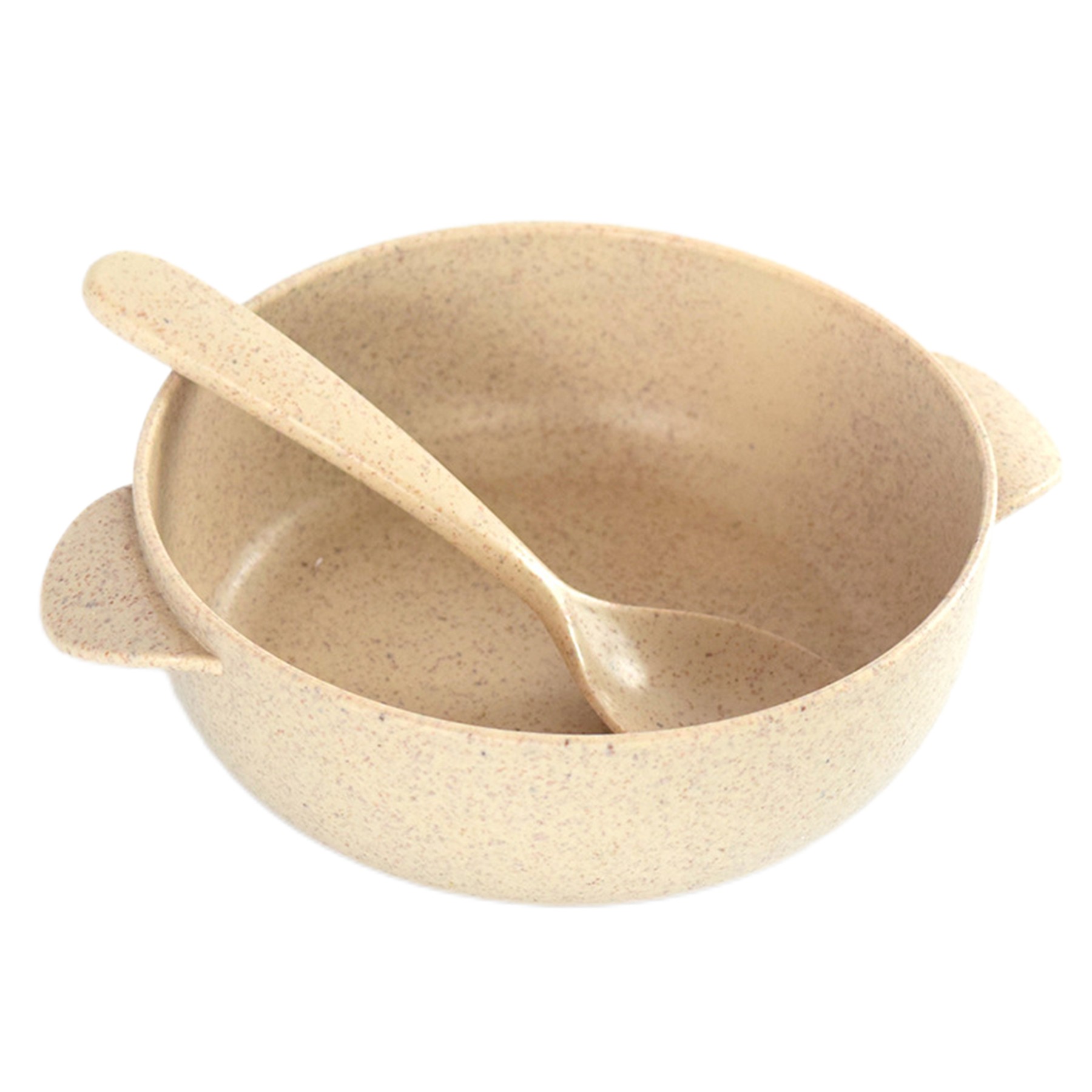 Reusable Wheat Straw Baby Bowl Sets 5
