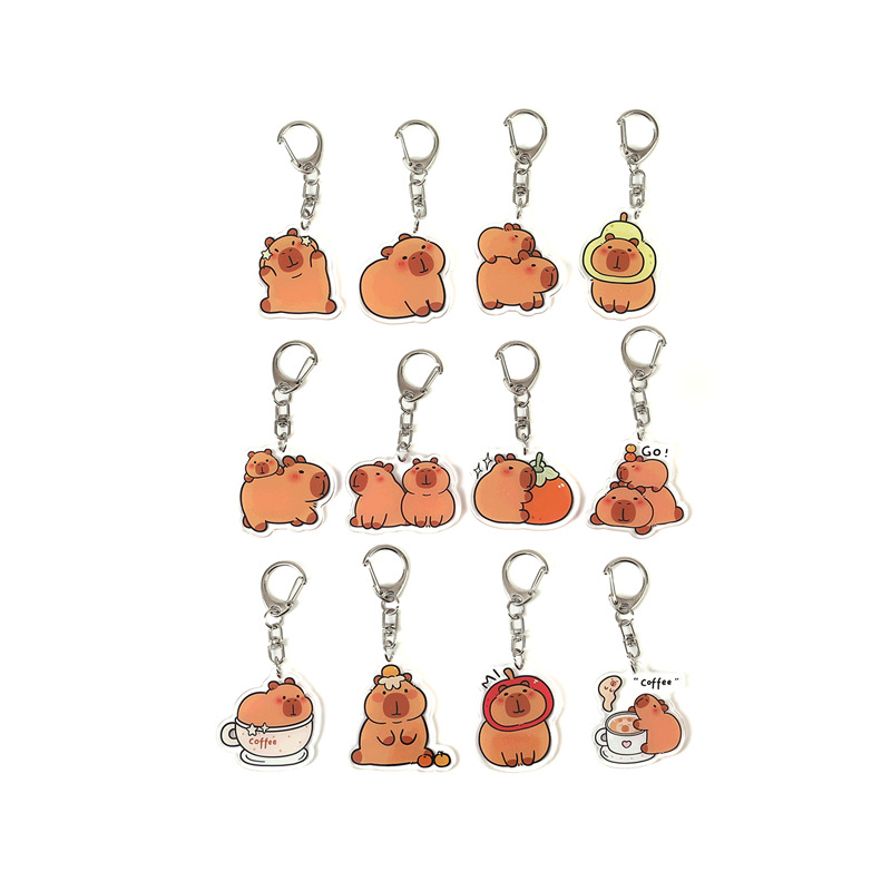 2" Custom 2D Acrylic Keychain– Full Color 8