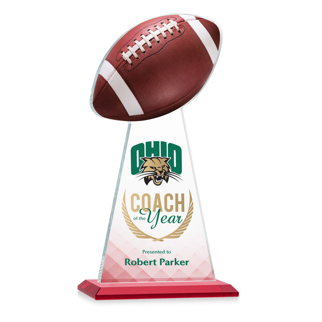 Edenwood Football VividPrint™ Award - Red 9