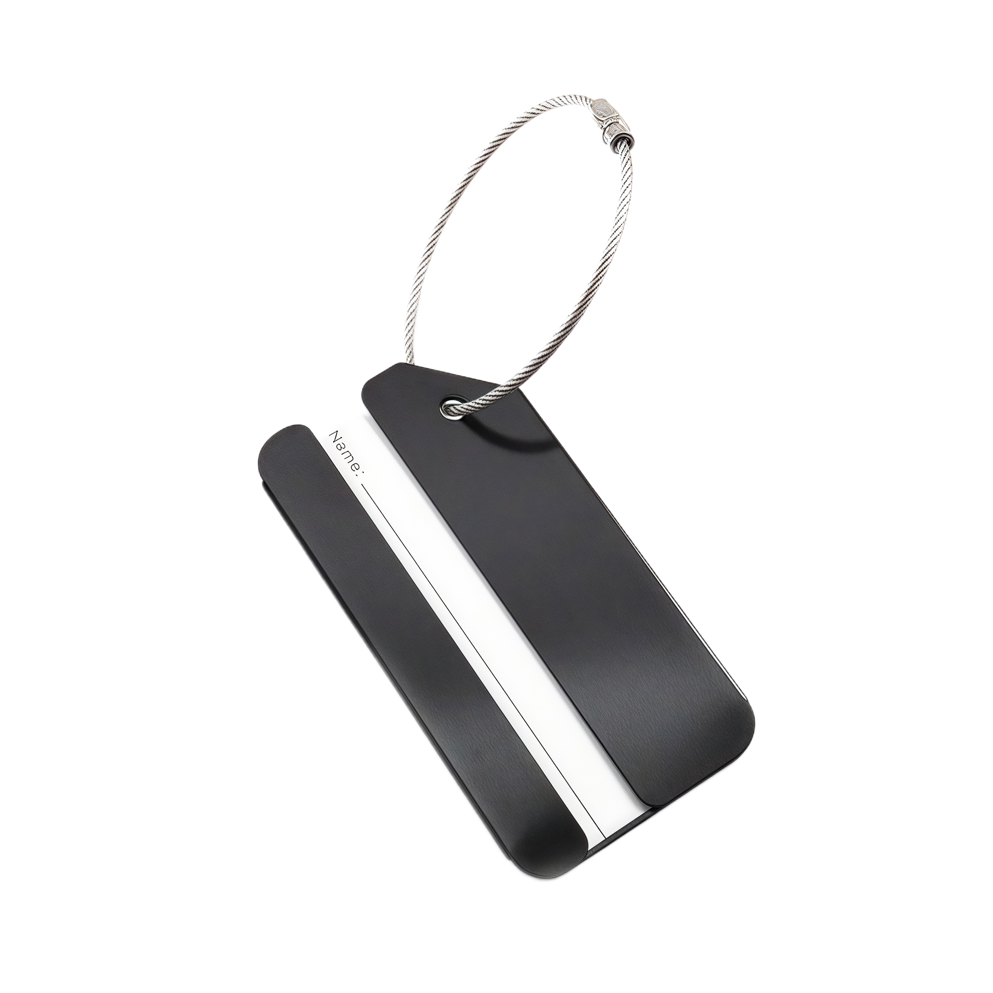 Durable Aluminum Luggage Tag for Travel - Lightweight 5