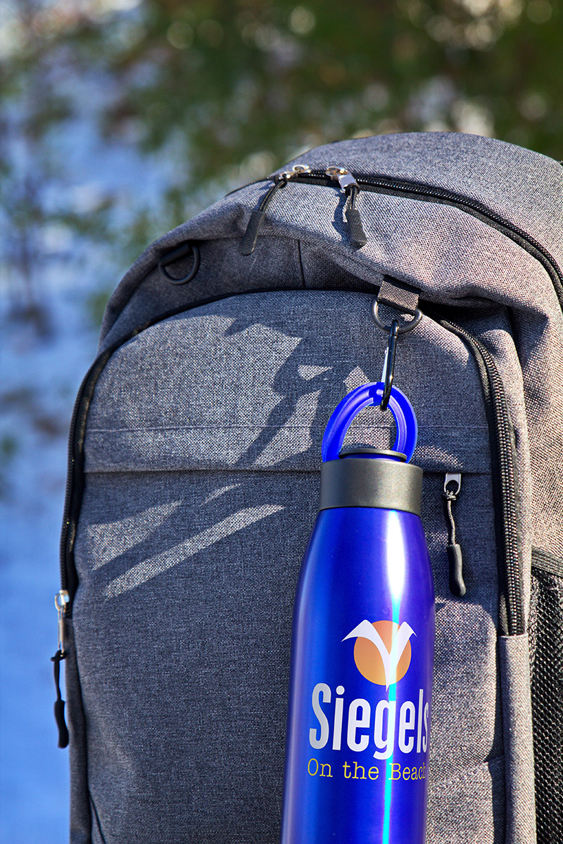 Aurora 18 oz Vacuum Insulated Copper-Coated Stainless Steel Bottle, custom water bottle with logo imprint 4