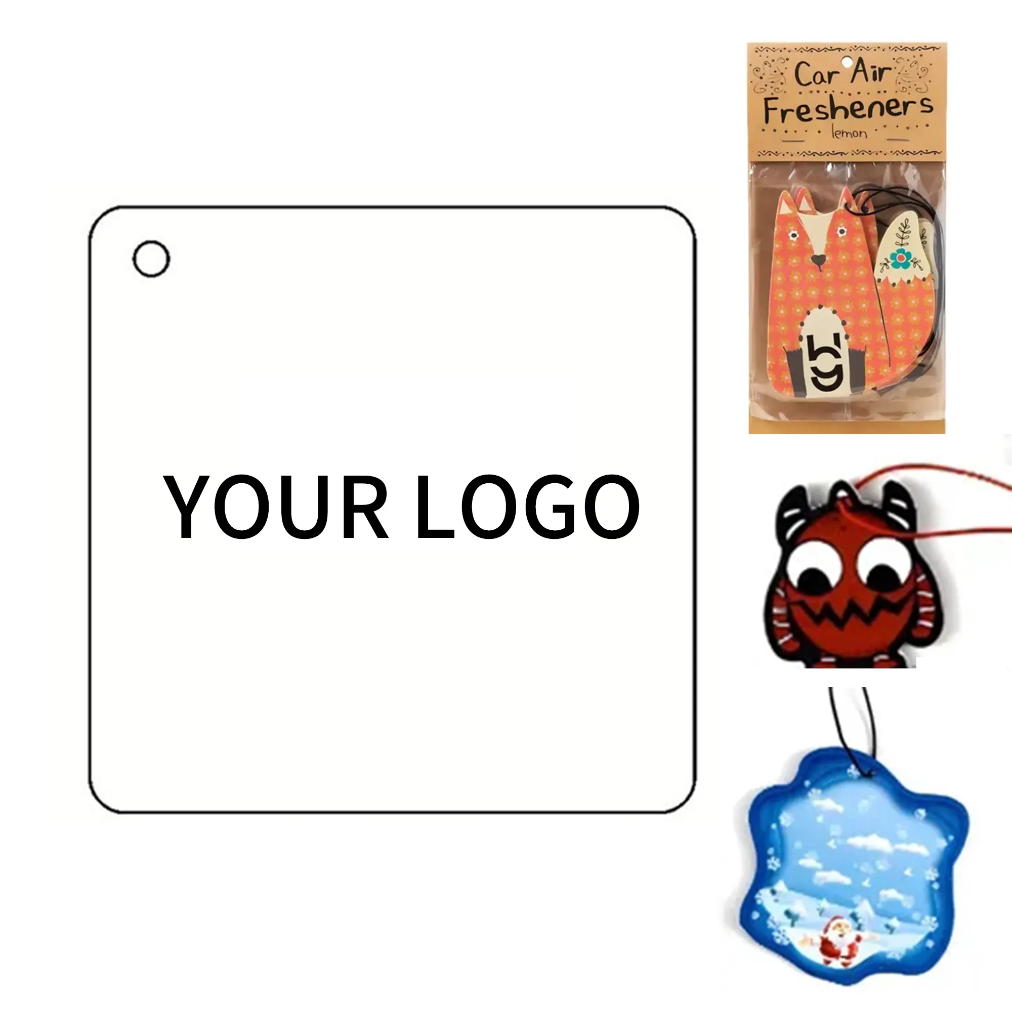 Fragrant Card Stock Air Freshener for Auto and Office 2