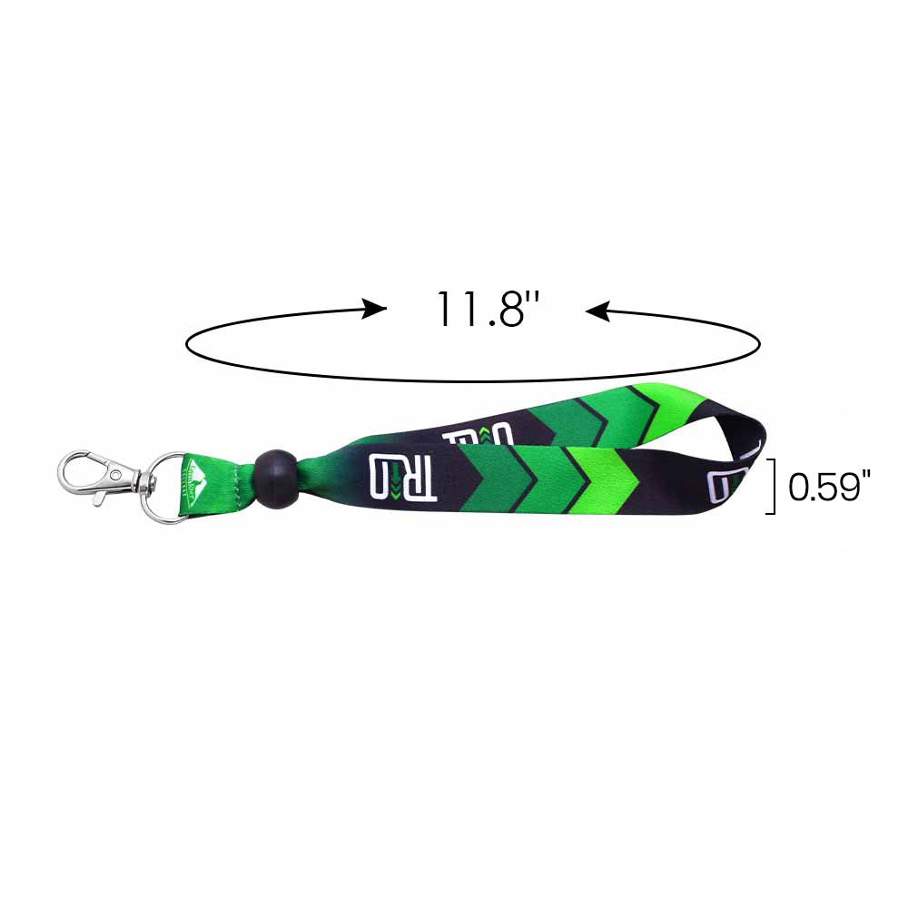 Dye Sublimated Lobster Clasp Wristband 2
