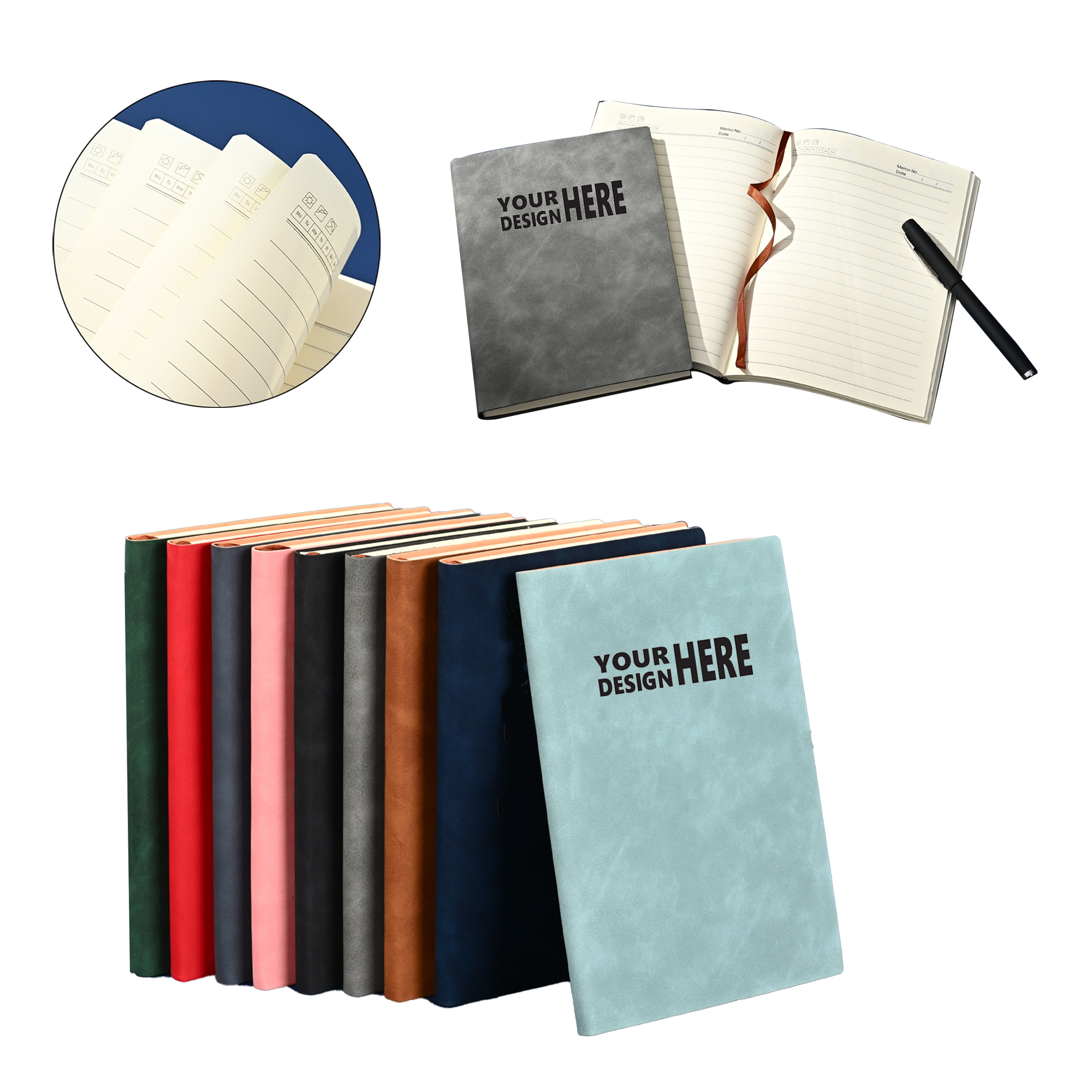A5 Sheepskin Diary Notebook 2