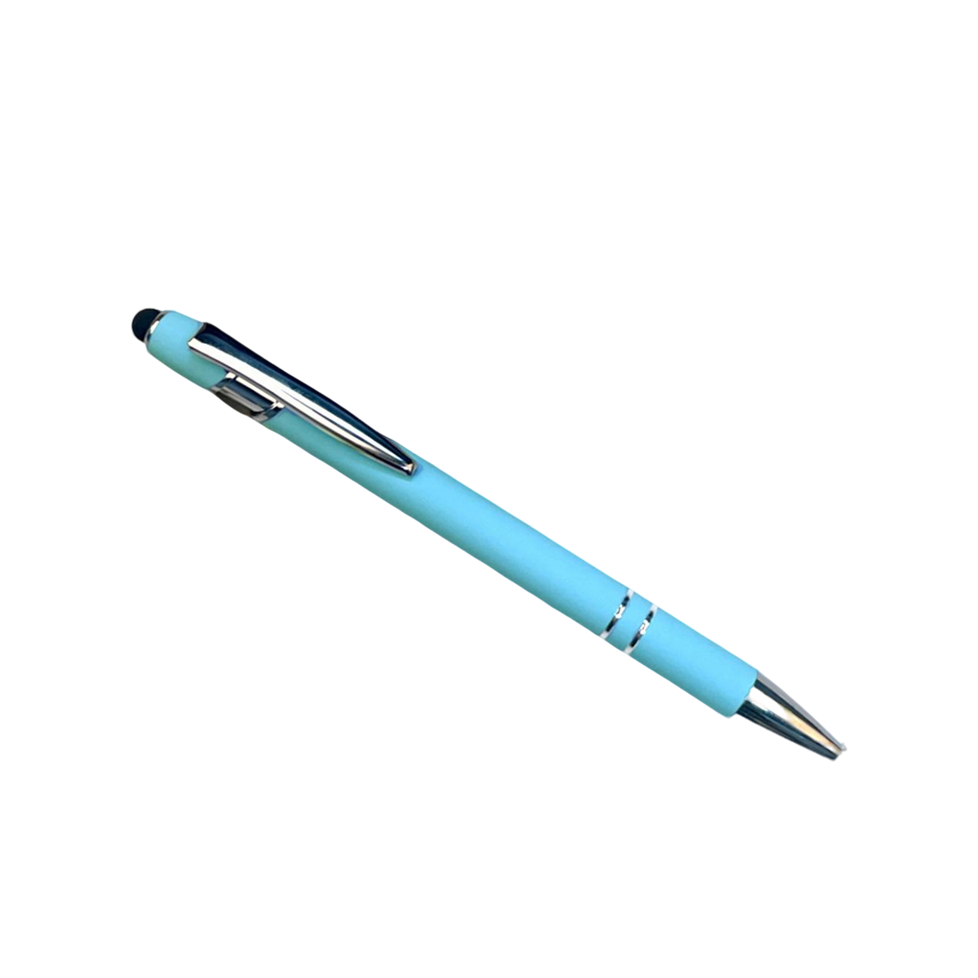 Metal Stylus Ballpoint Pen Dual Tip Click Action 17