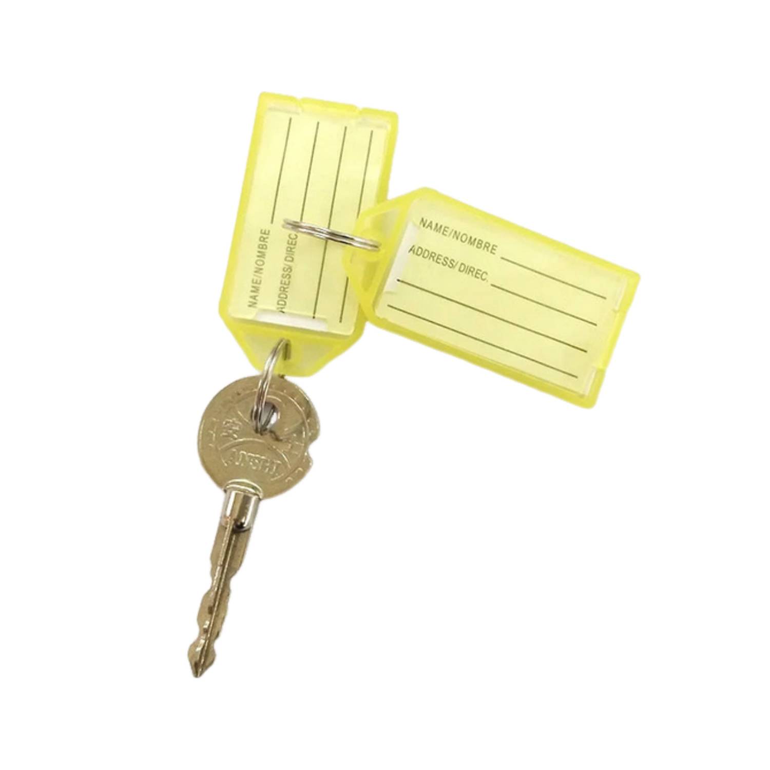 PVC Name Tag Keychain 4