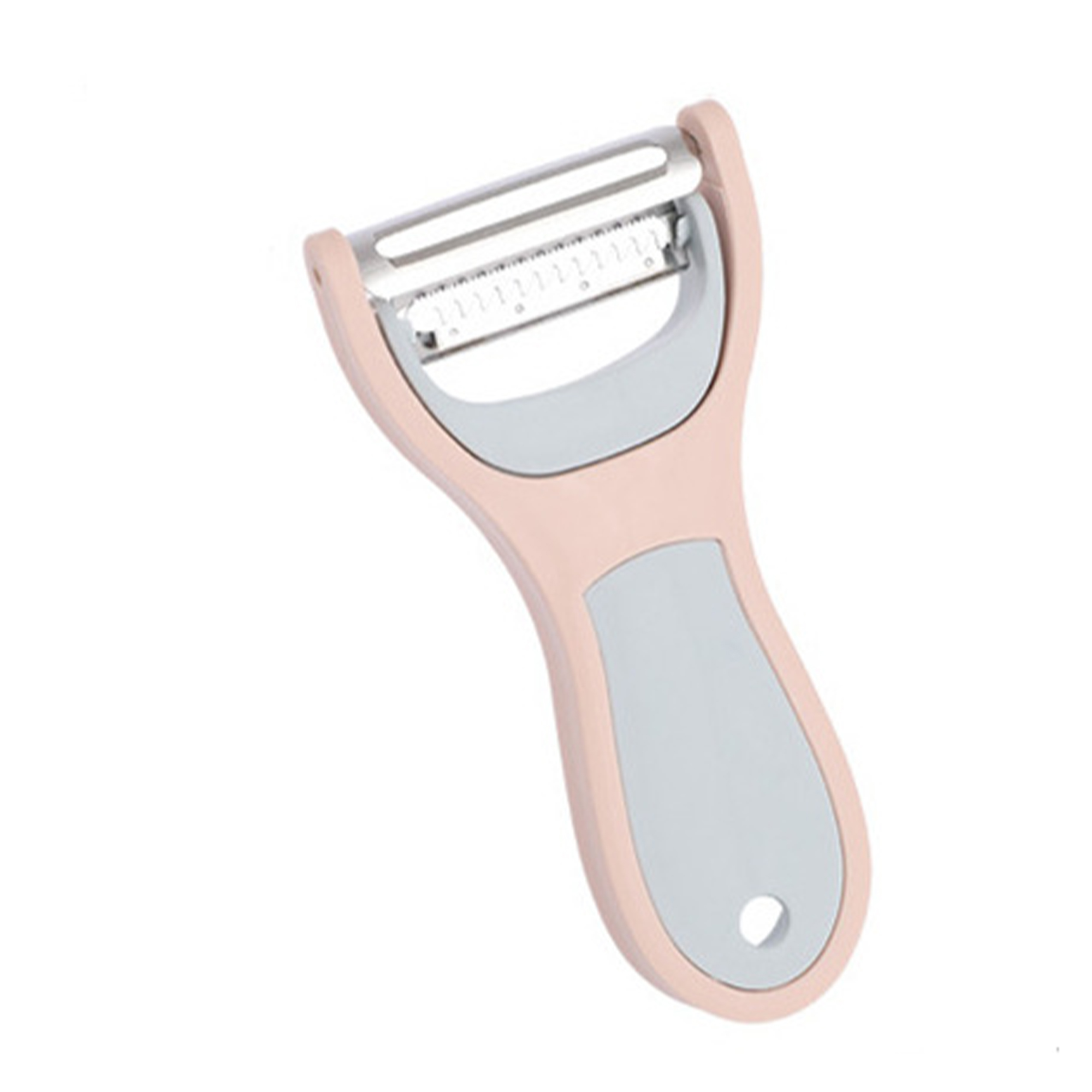 Two In One Kitchen Peeler Stainless Blade 2.6" Length X 5.5" Width X 0.8" Height 3