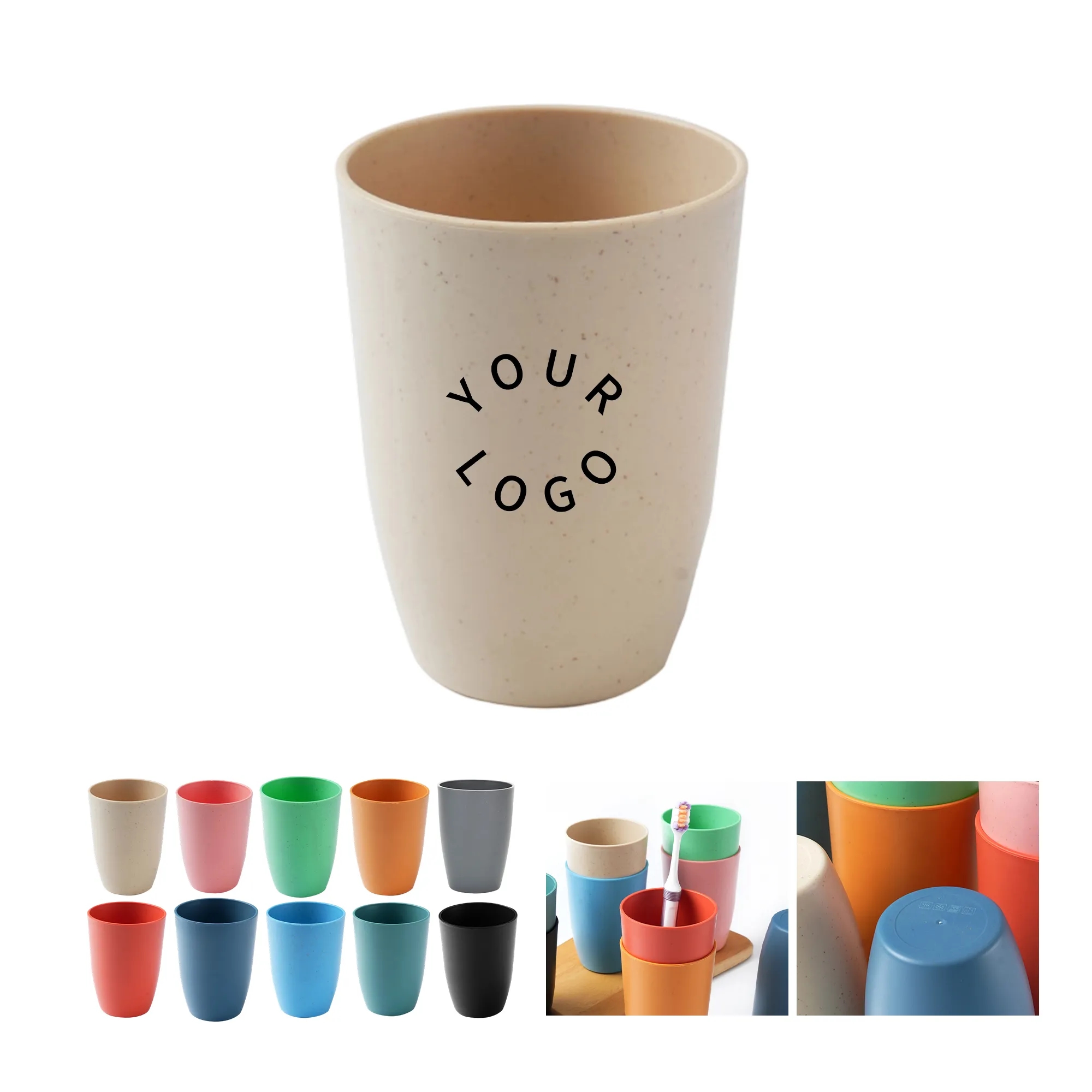 Biodegradable Wheat Straw Cup 13