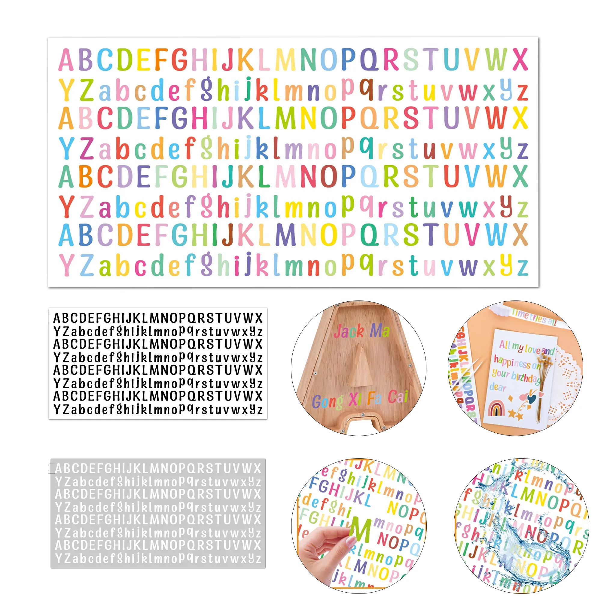 Alphabet Stickers 3