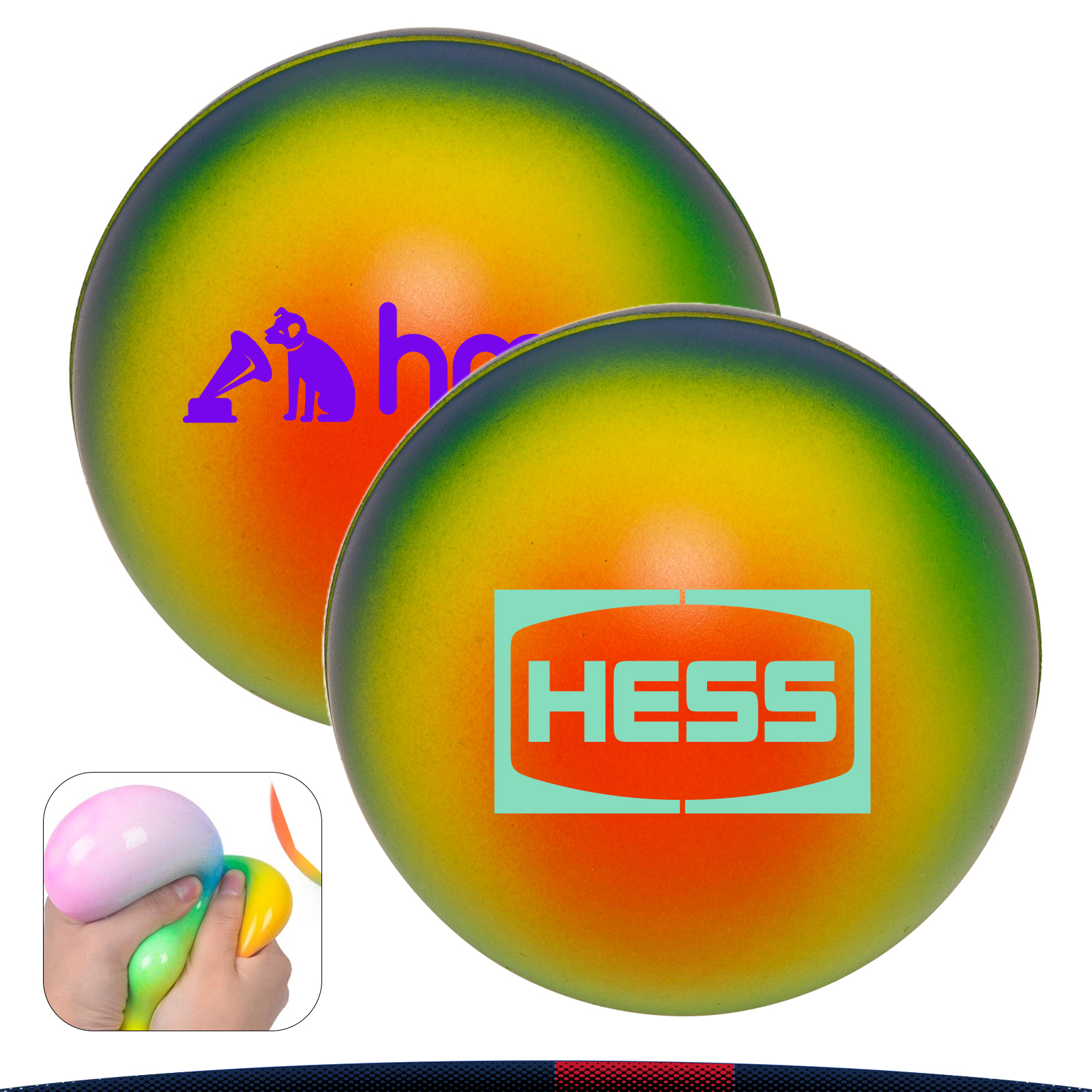 Barry Rainbow Stress Balls 1