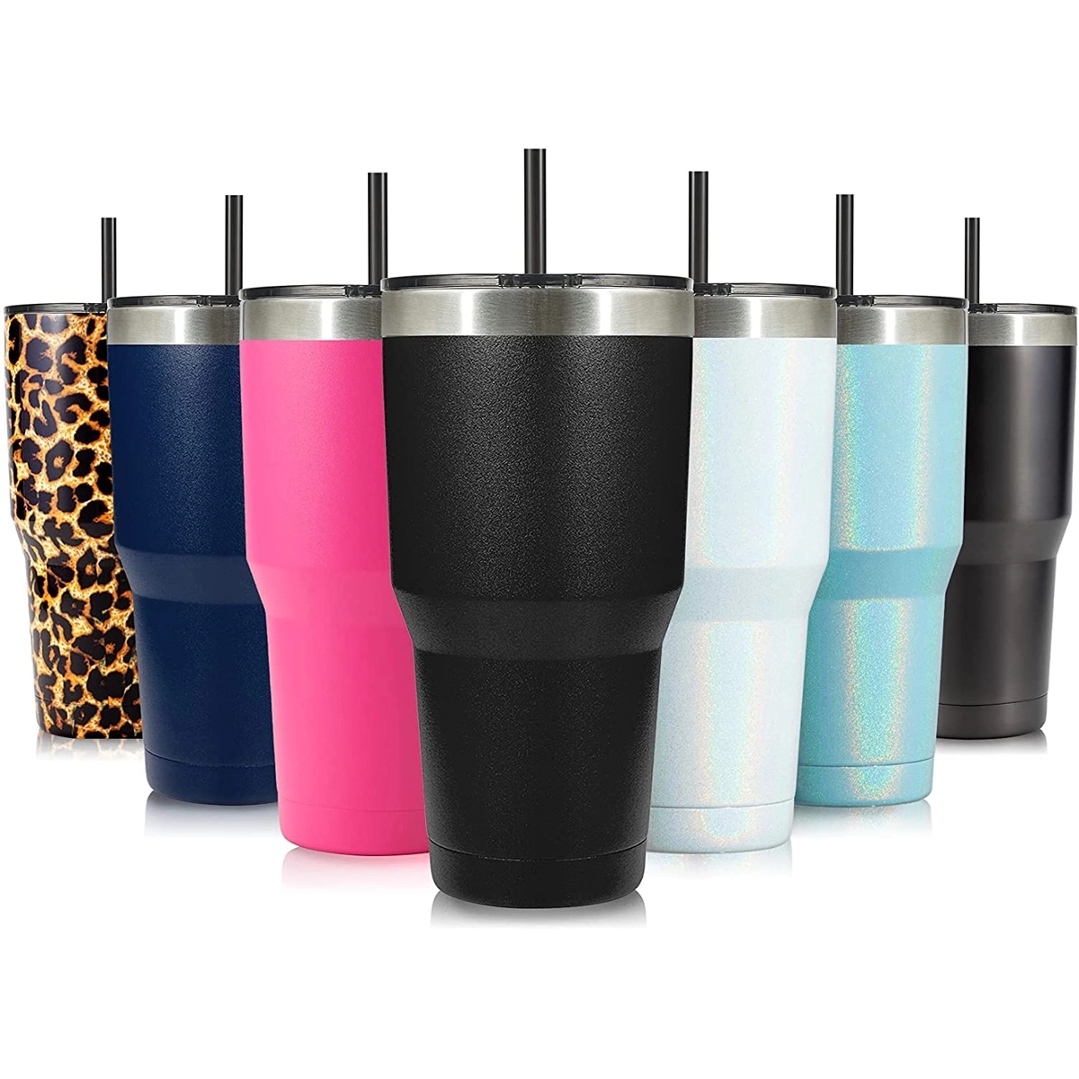 30oz Insulated Tumbler With Lids 2