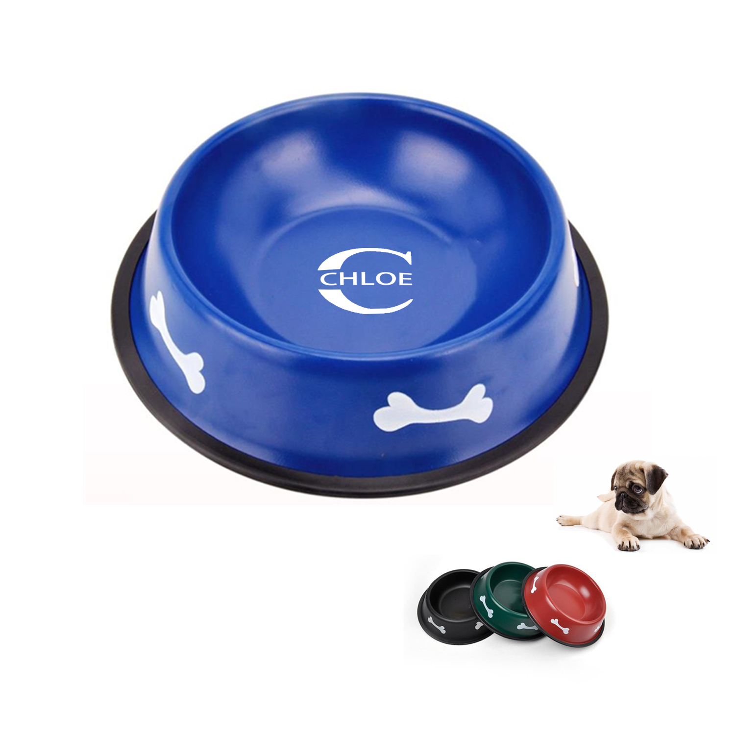Colored Dog Bowl 3