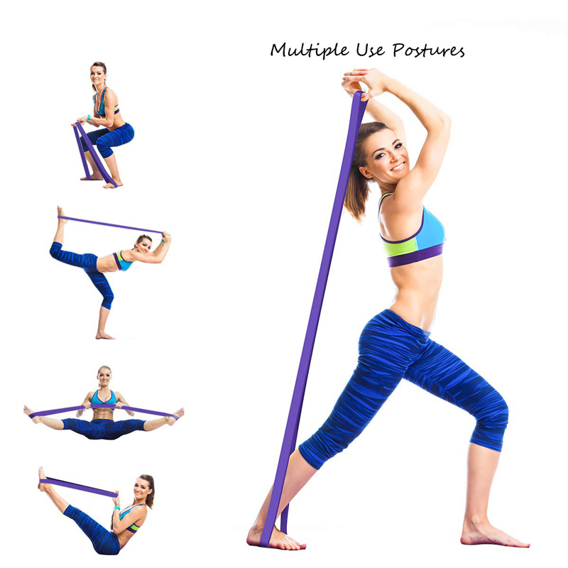 Custom Fitness Stretching Exercise Latex Loop Resistance Bands 4