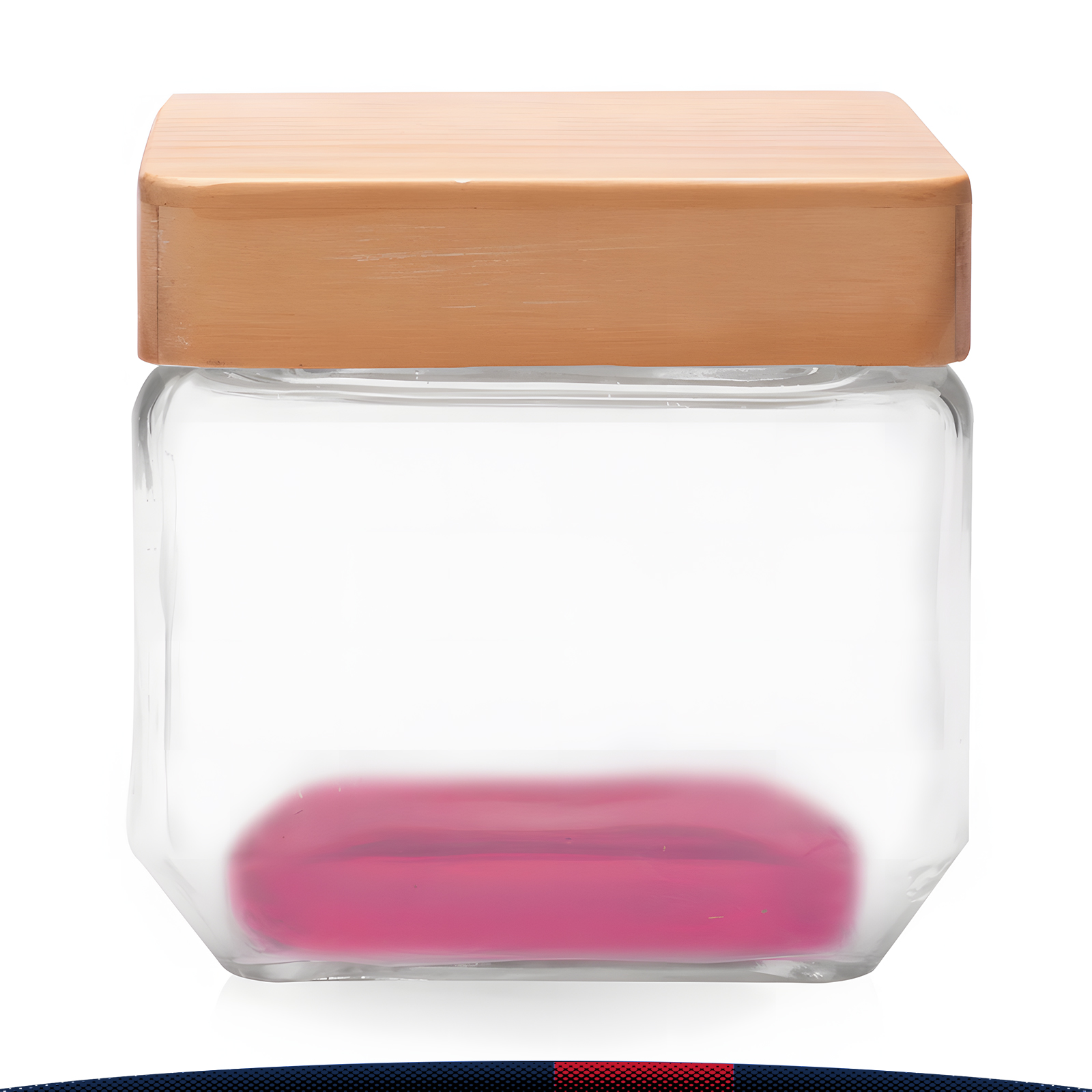 27 oz. Shanti Glass Jars with Wooden Lid 4