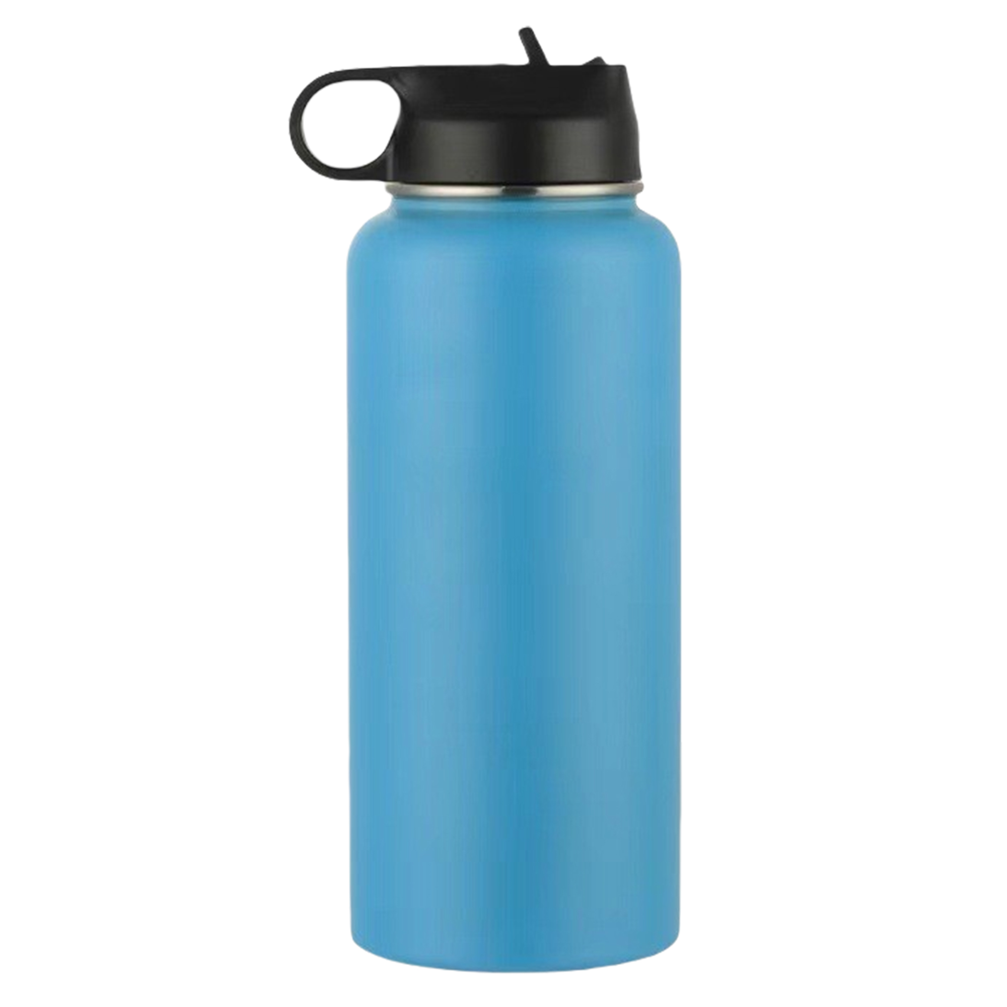 32oz Stainless Steel Vacuum Insulated Water Bottle with Straw Lid, custom water bottle with logo imprint 5