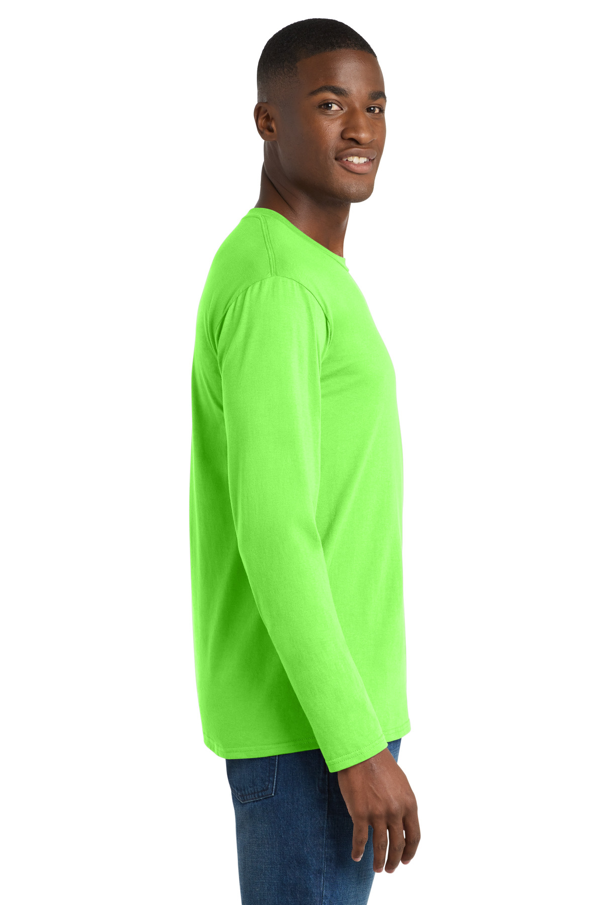 Port & Co Long Sleeve Fan Favorite Tee. PC450LS 58