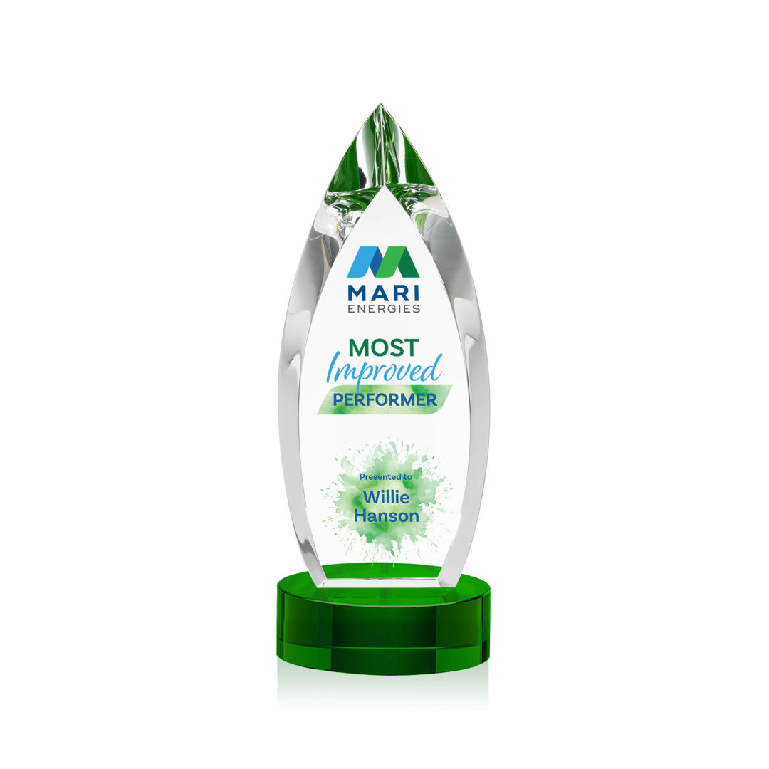 Fortier VividPrint™ Award on Base - Green 6