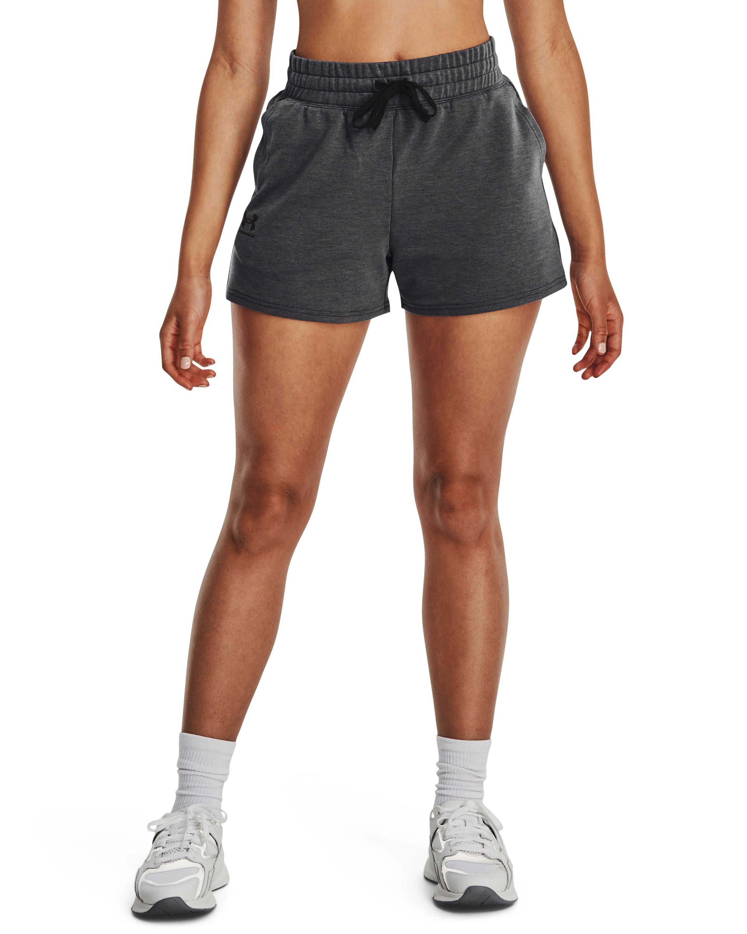 UA Rival Terry Women's 3.5 Shorts 3