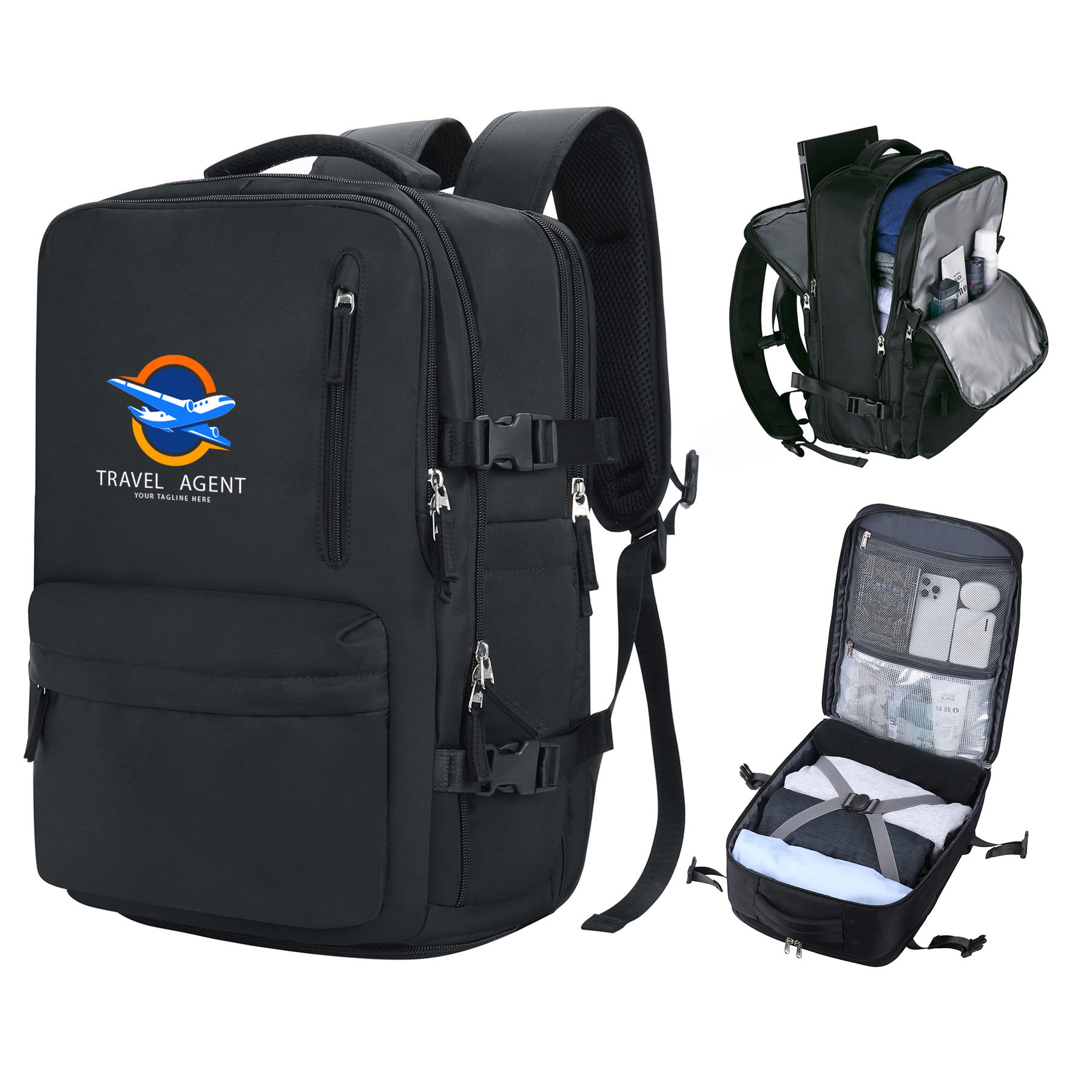 Flight Approved 15.6" Travel Backpack 10