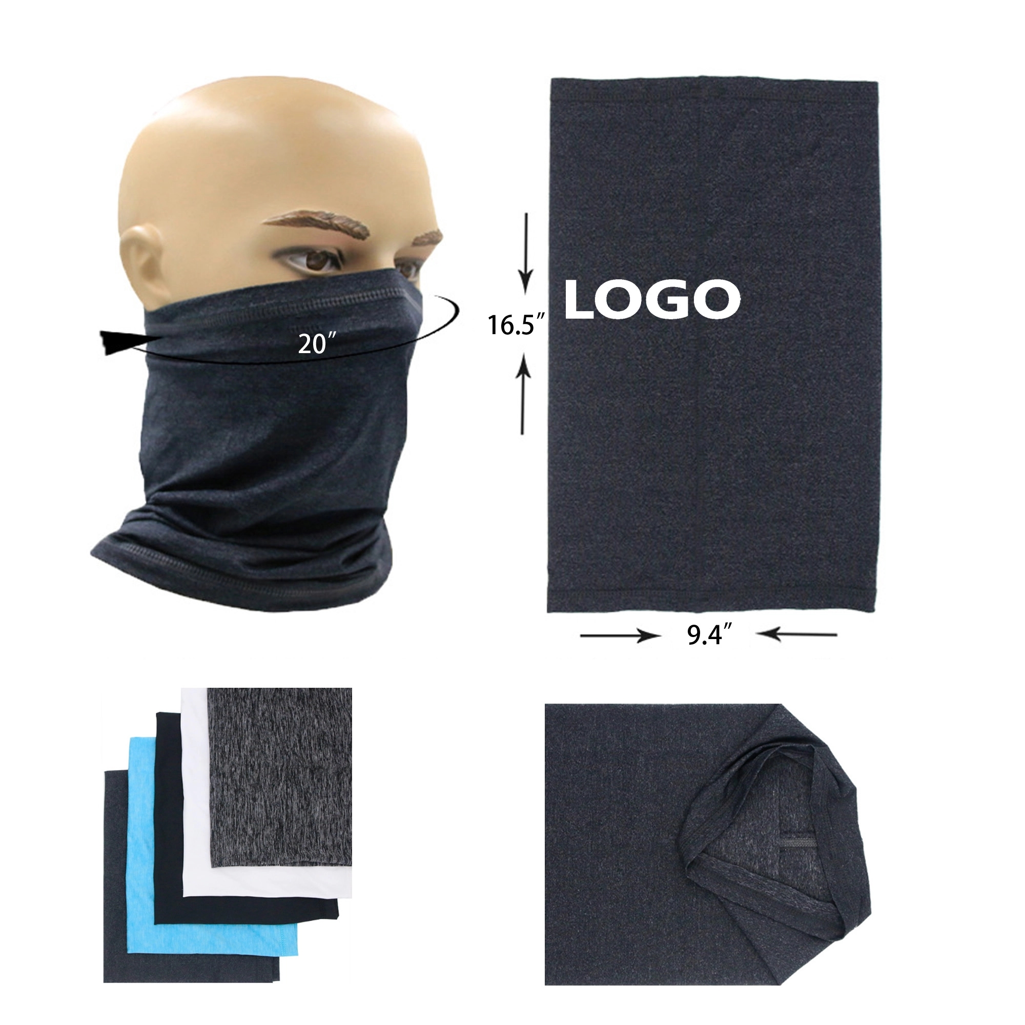 Cycling Bandana Neck Cover Outdoor Sports Scarf 11