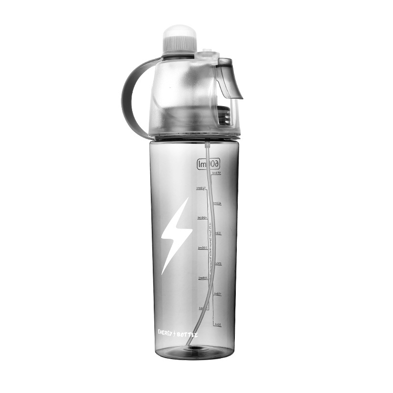 Portable Plastic Water Bottles Sprayer Summer Sports Travel 4