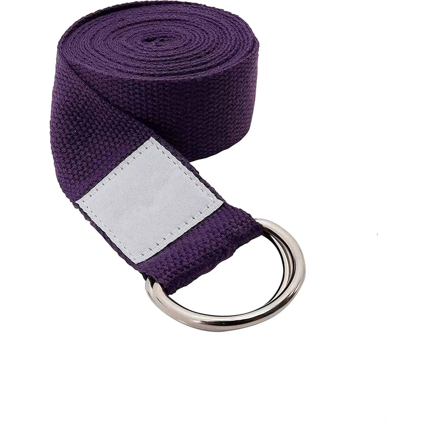 8ft Yoga Strap with D-Ring Buckle 4