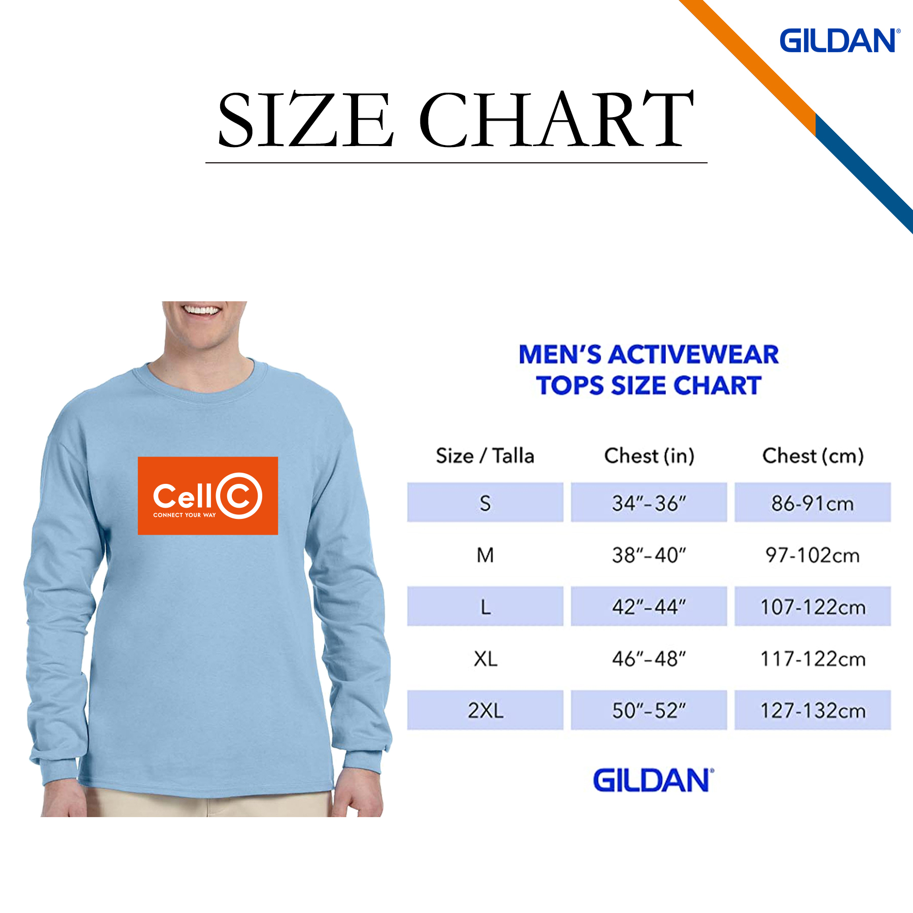 Gildan® 6.1oz 100% Cotton Preshrunk Long Sleeve T-Shirts 1