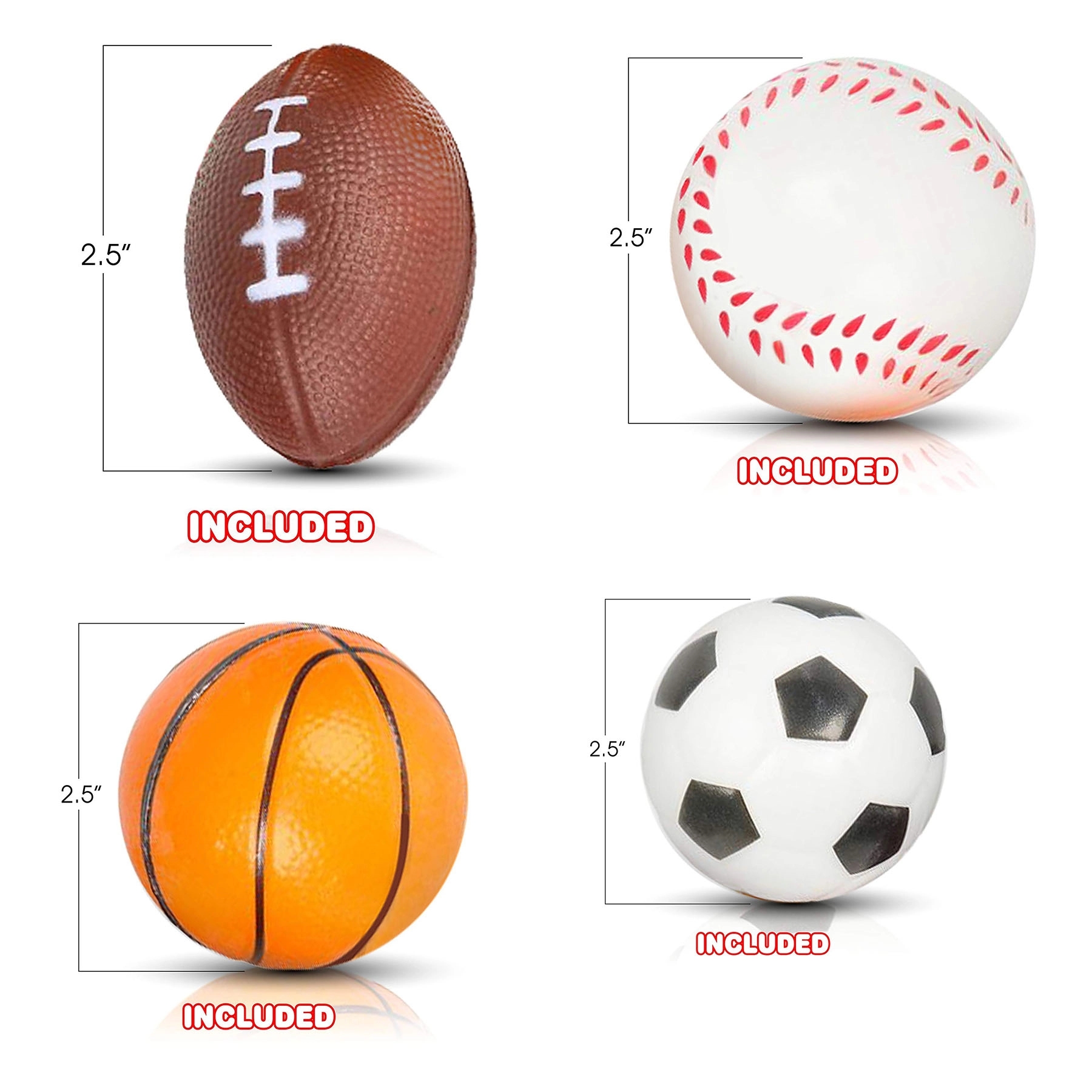 Sports Stress Foam Balls 3