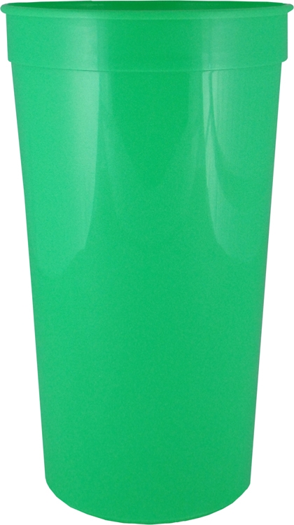 32 oz Smooth Plastic Stadium Cup