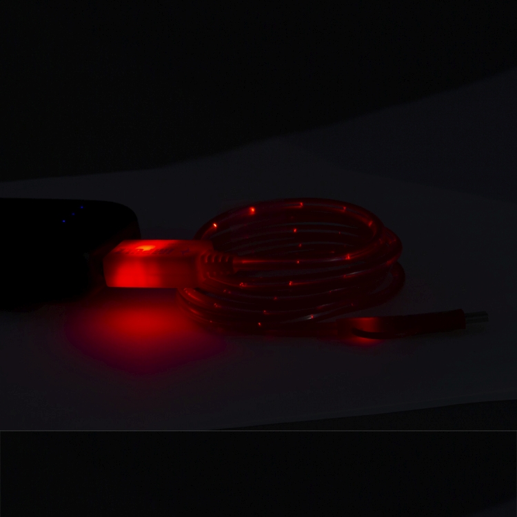 "Payson" 3-in-1 LED Lighted Cell Phone Charging Cable with Type C Adapter 5