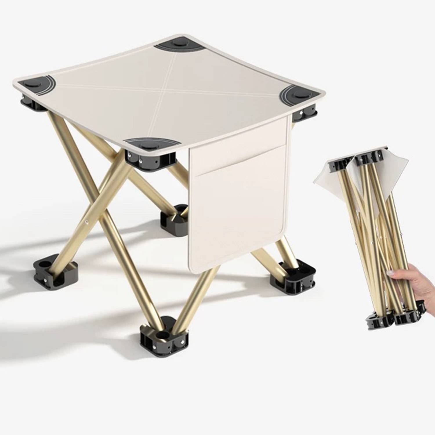 Sturdy Portable Oxford Folding Camping Stool 3